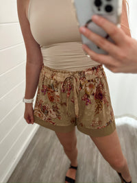 Growing & Glowing Floral Shorts