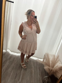 Pure Bliss Dress- Blush