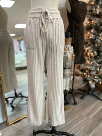 Cozy Trends Rib Knit Pants