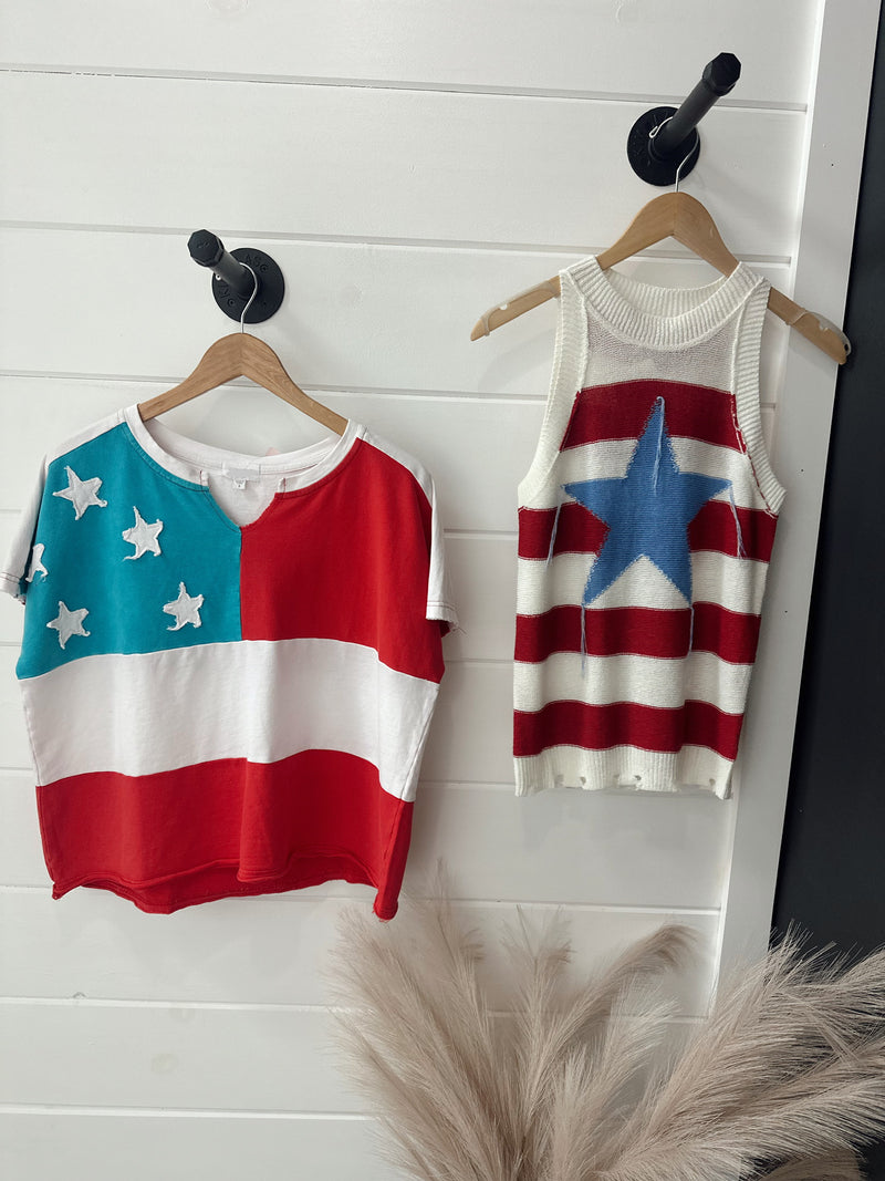 Star & Stripes Top