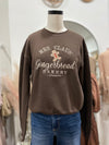 WWW Gingerbread Embroidered Crewneck