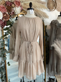 Somewhere Out There Pleated Dress