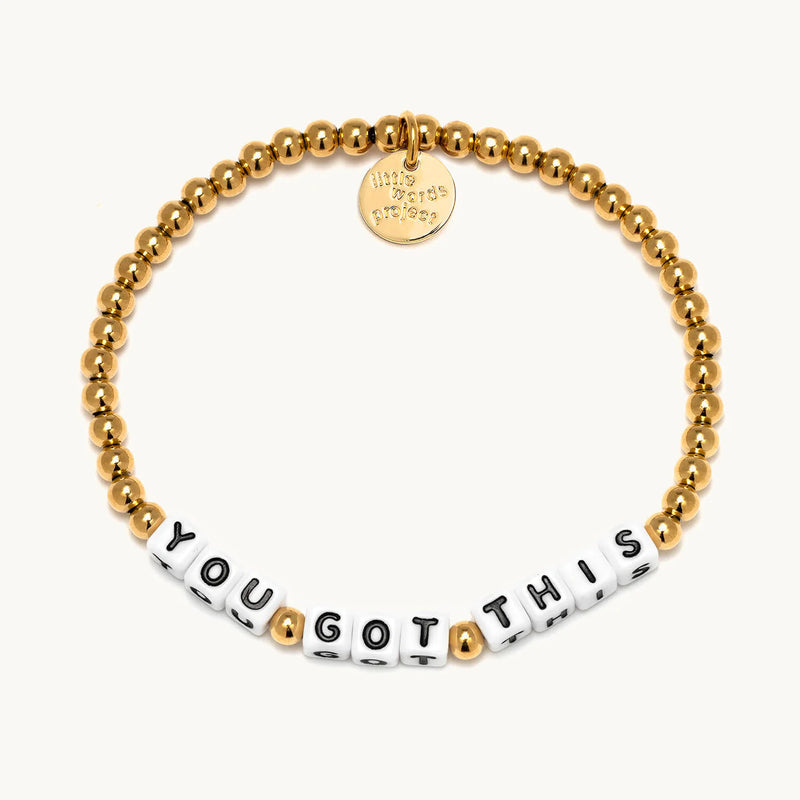 You Got This-Gold Plated Little Words Project