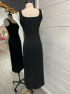 Upscale Style Dress- Black