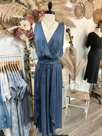 Linden Satin Maxi Dress