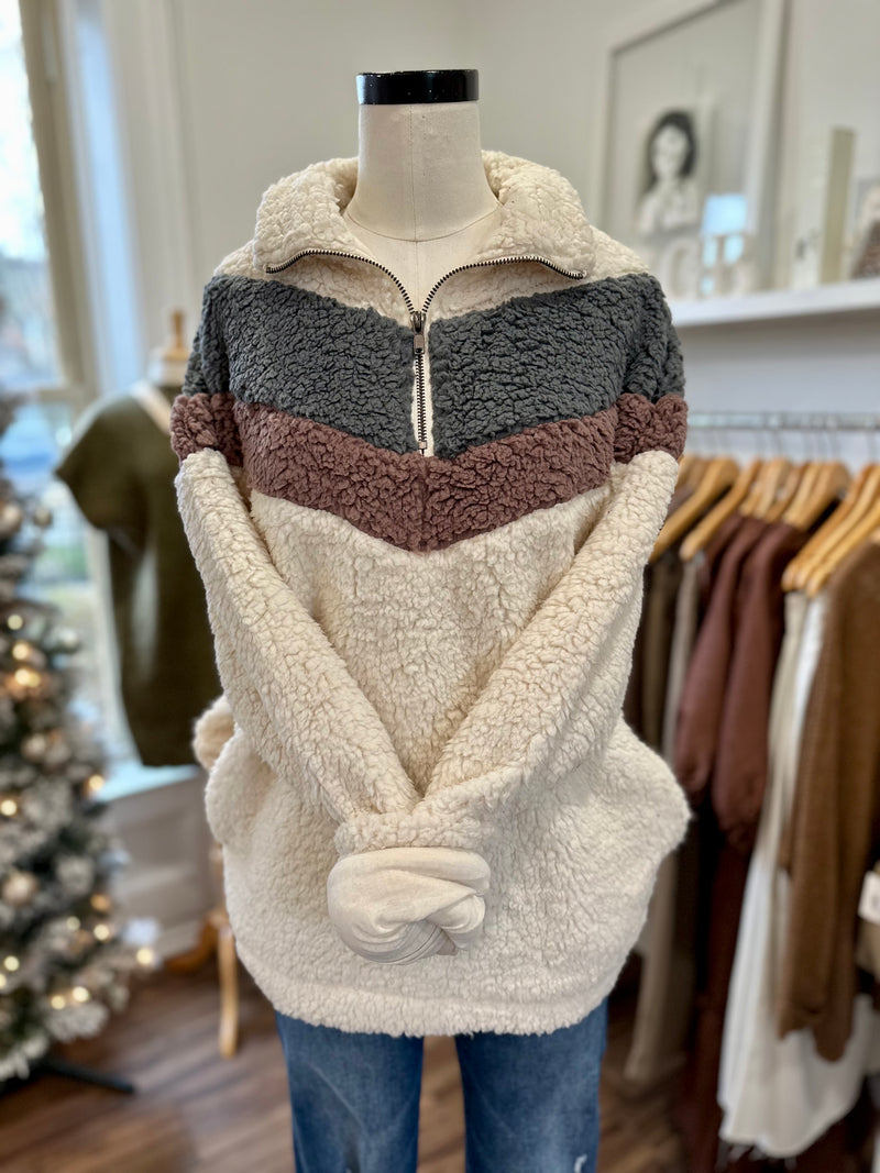 Snowbird Sherpa Pullover