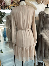 Somewhere Out There Pleated Dress