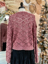 Gratitude Crochet Sweater Top