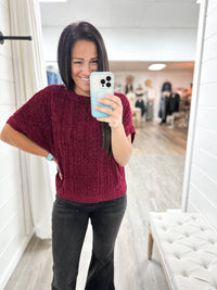 Berry Great Ultra Soft Sweater Top