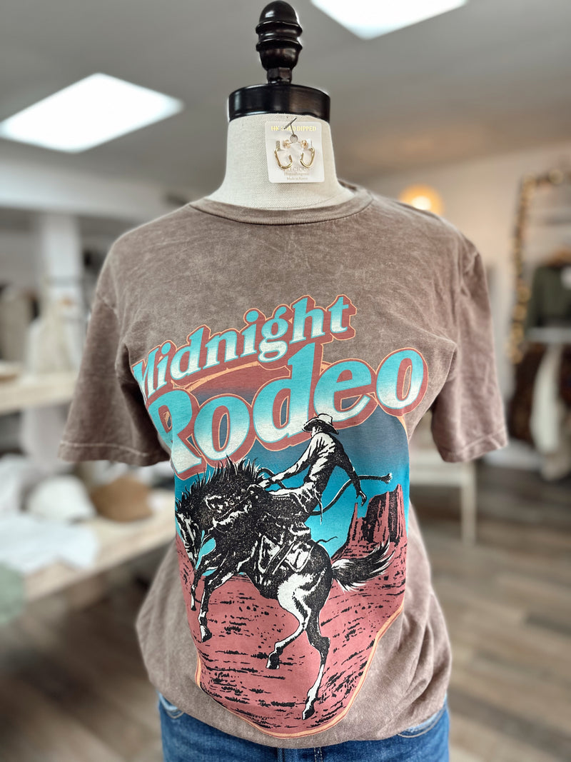 Mocha Midnight Rodeo Graphic Tee