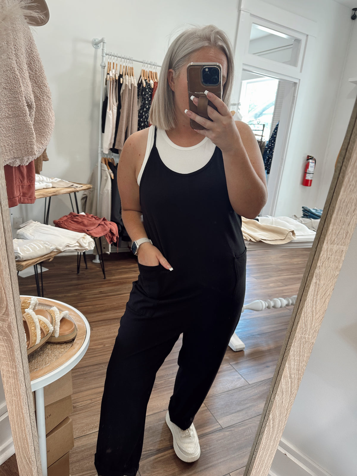 Next Edition Ballin Babe Jumpsuit-Black