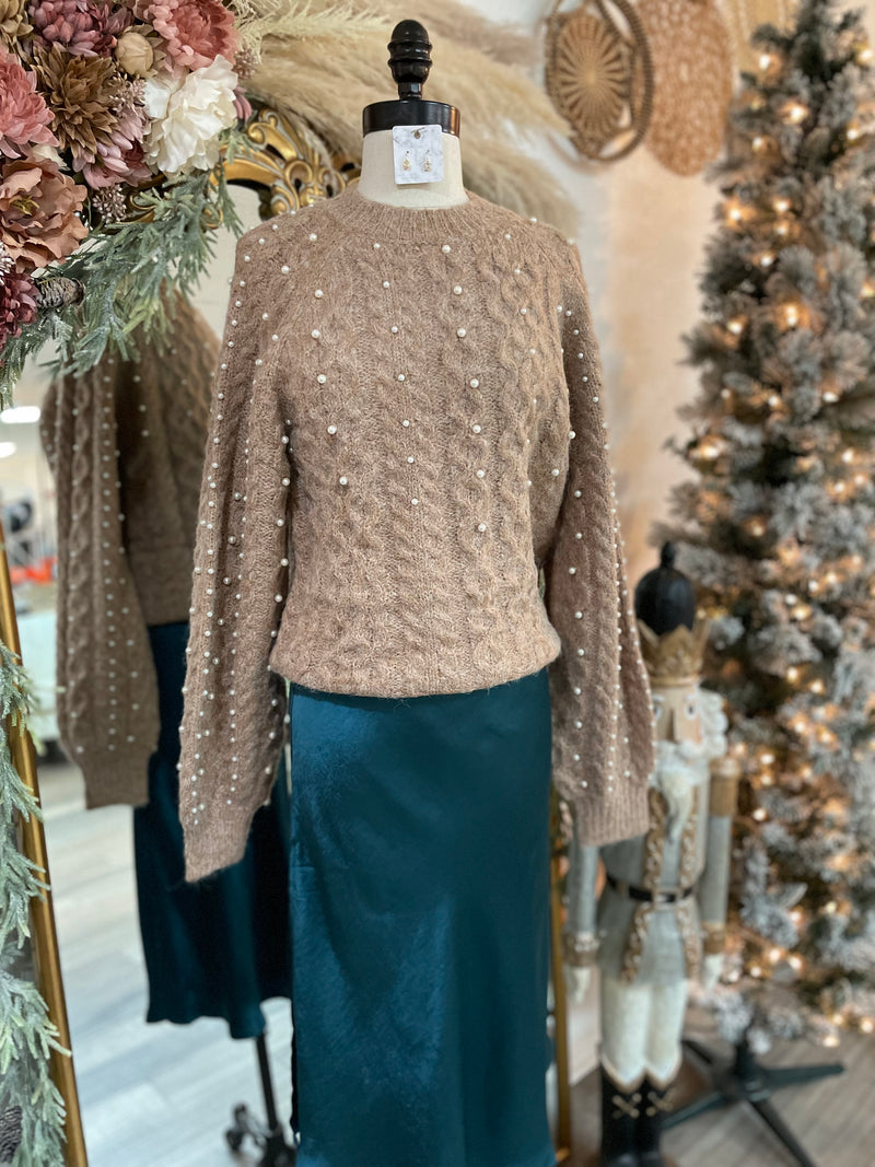 Pearl Fever Cozy Sweater