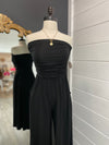 No Drama Jumpsuit-Black