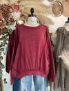 Wine & Dine Crinkle Pullover