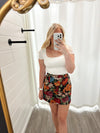 Vintage Style Floral Skirt