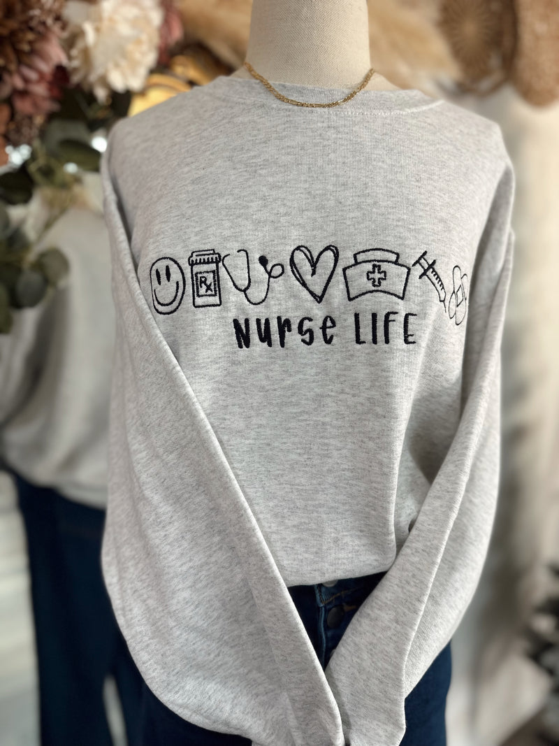 *PREORDER* Nurse Life Sweatshirt