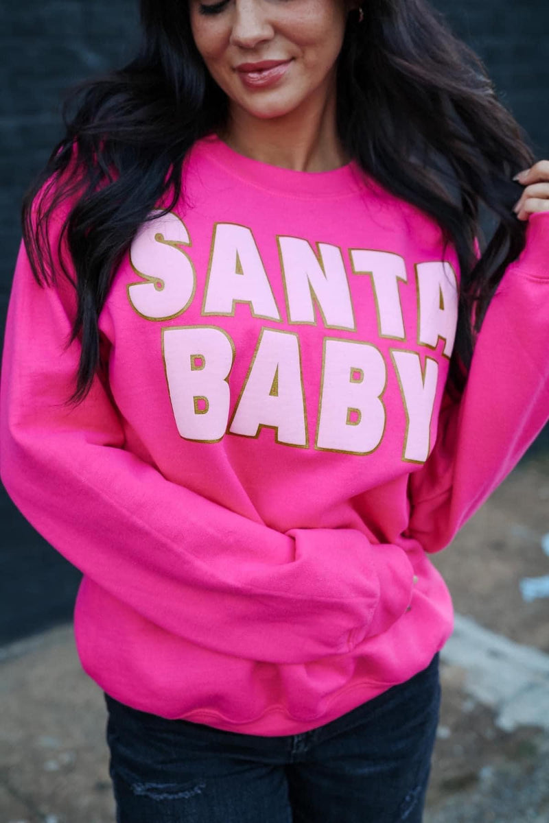 WWW Santa Baby Crewneck