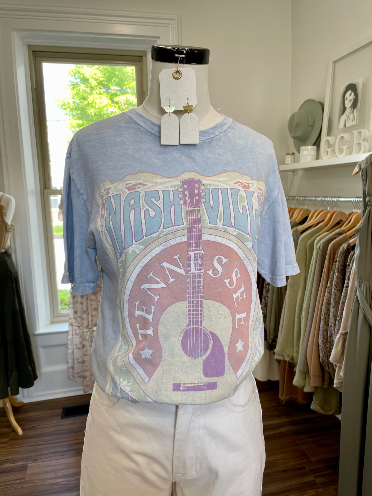 Nashville Music City Graphic Tee