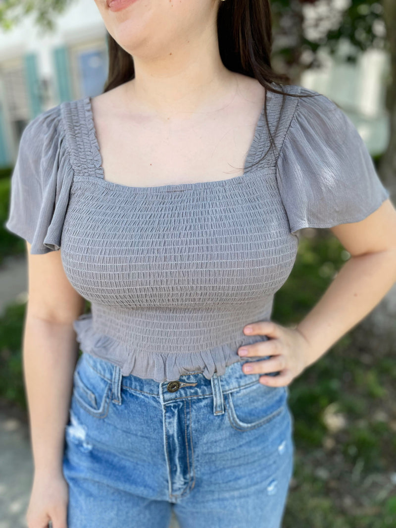 Chloe Smocked Top