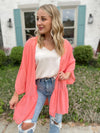 Perfect Coral Kimono