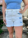 Renny High Rise Denim Shorts