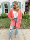 Perfect Coral Kimono