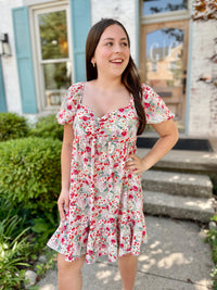 Brunching With Besties Floral Dress